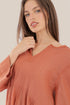 Long Doubleface dress in metallic cotton voile.
